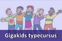 Gigakids typecursus voor kinderen vana 9 tot 13 jaar